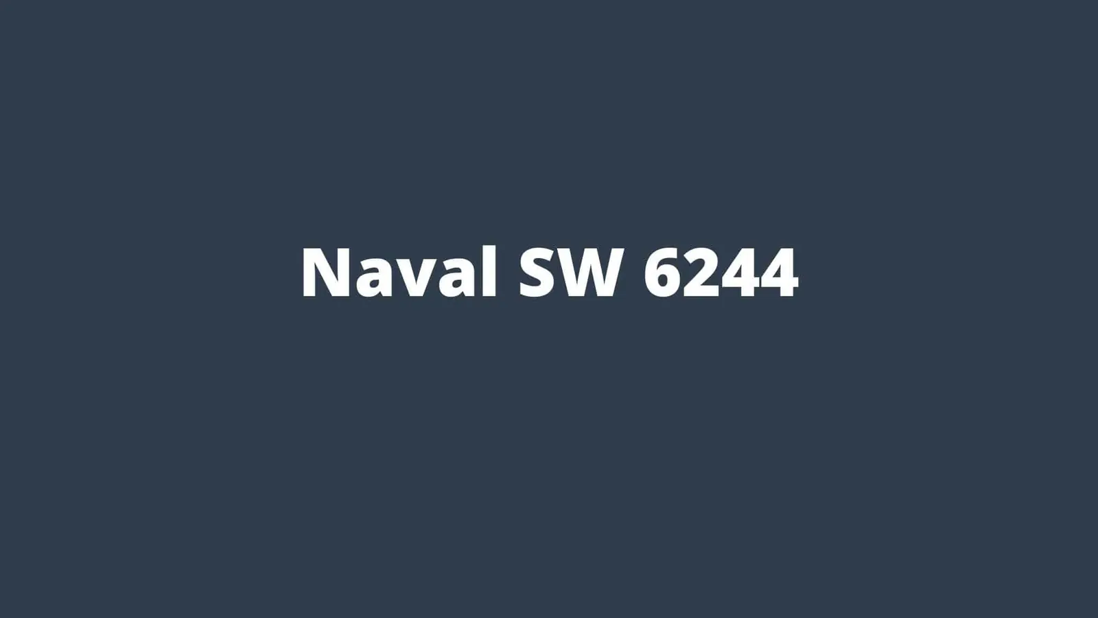 Naval SW 6244 paint swatch held against an orange tiled roof